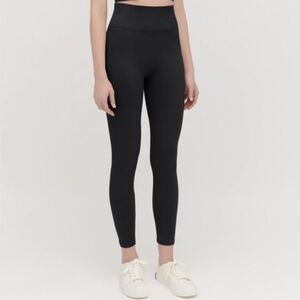 Cuyana Stretch High Waist Leggings Black Small / Medium